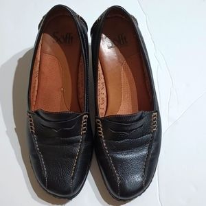 SÖFFT Women’s Slip-On Shoes (8W, Black)